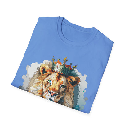 Lion Shirt Unisex Animal Tee Softstyle 64000 100 Percent Ring Spun Cotton
