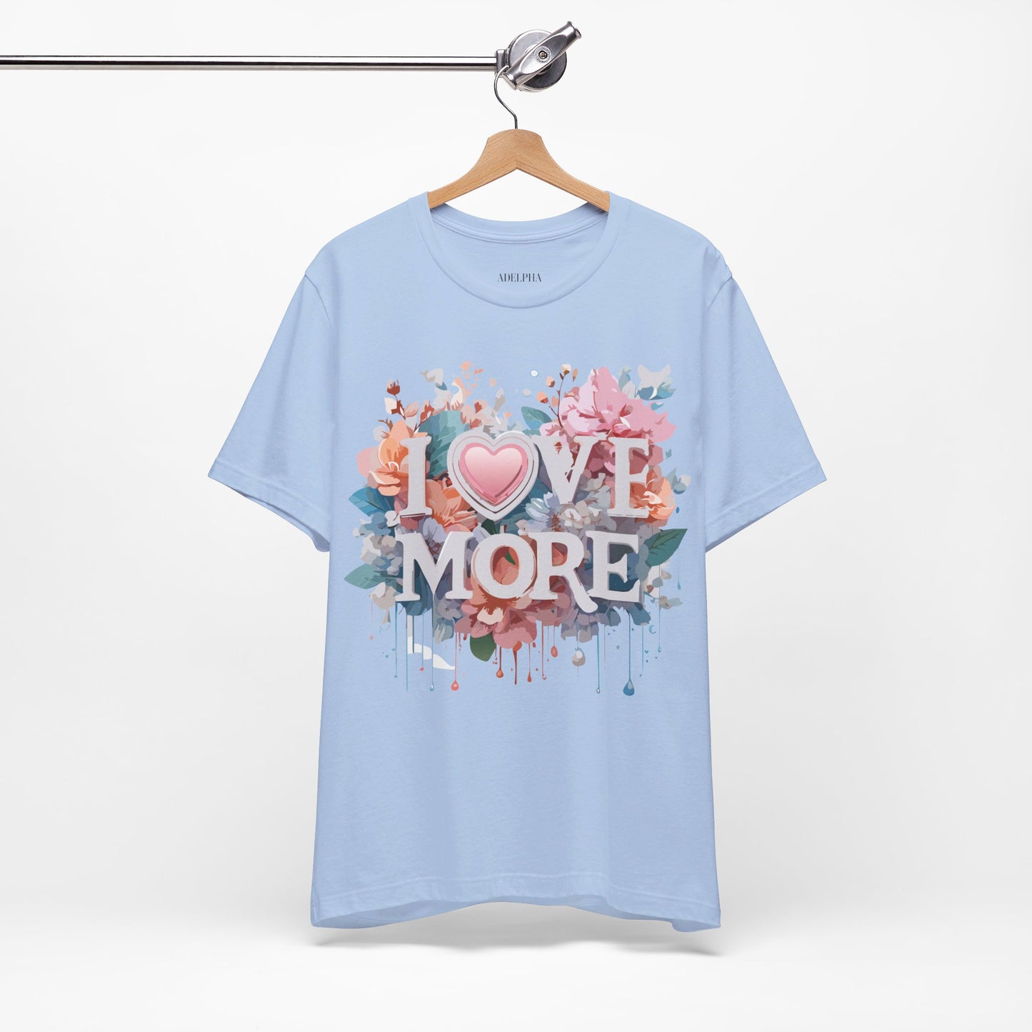 T-Shirt aus natürlicher Baumwolle – Love Story-Kollektion