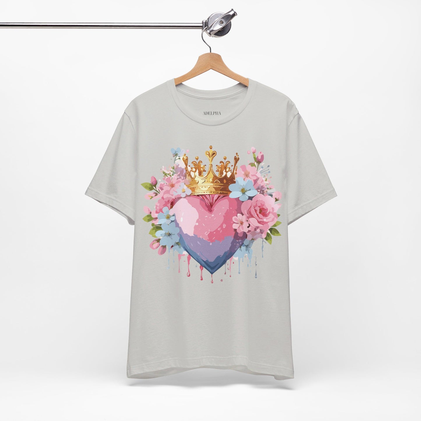 Natural Cotton Tee Shirt - Love story Collection