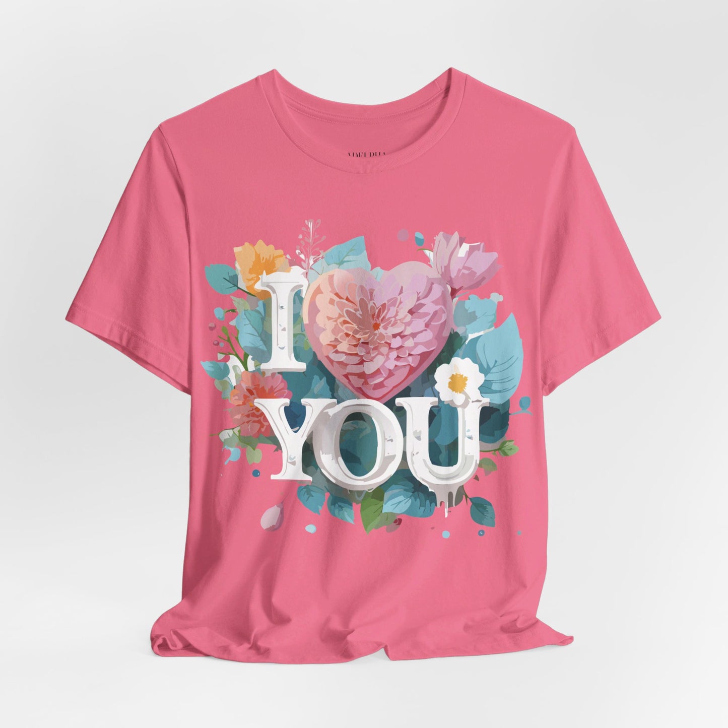 Natural Cotton Tee Shirt - Love story Collection