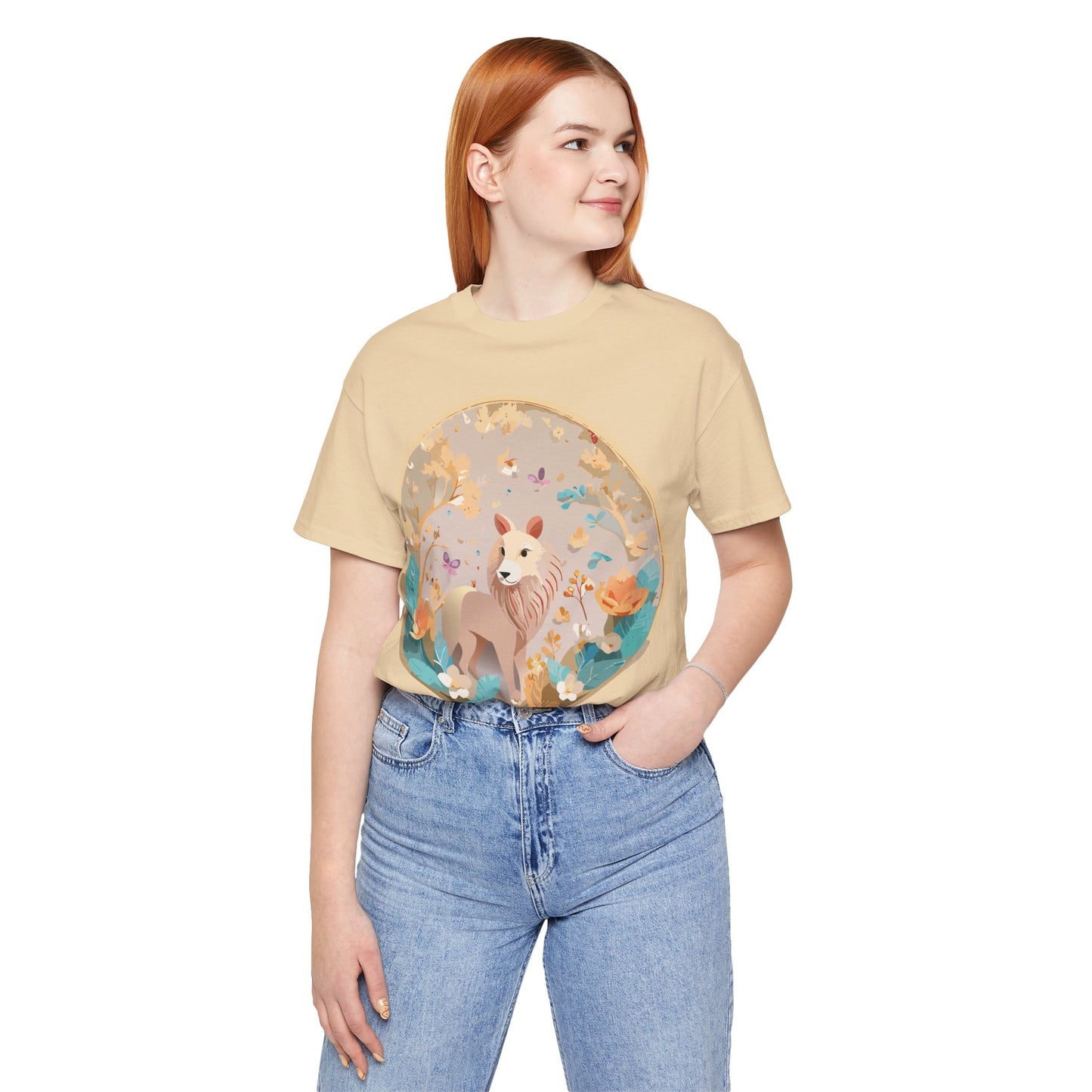 Natural Cotton Tee Shirt - Medallion Collection