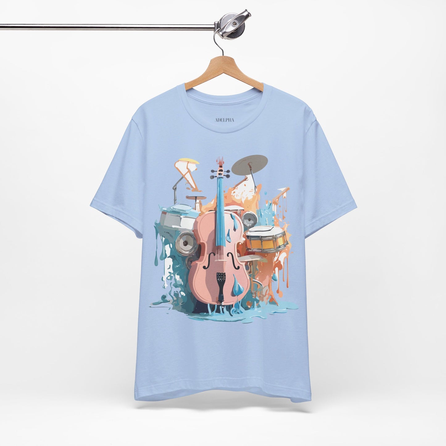 Natural Cotton Tee Shirt - Music collection