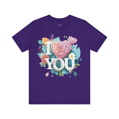 Natural Cotton Tee Shirt - Love Story Collection Printify