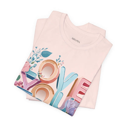 Natural Cotton Tee Shirt - Love story Collection Printify