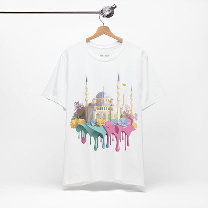 Natural Cotton Tee Shirt - Istanbul, Turkey Printify
