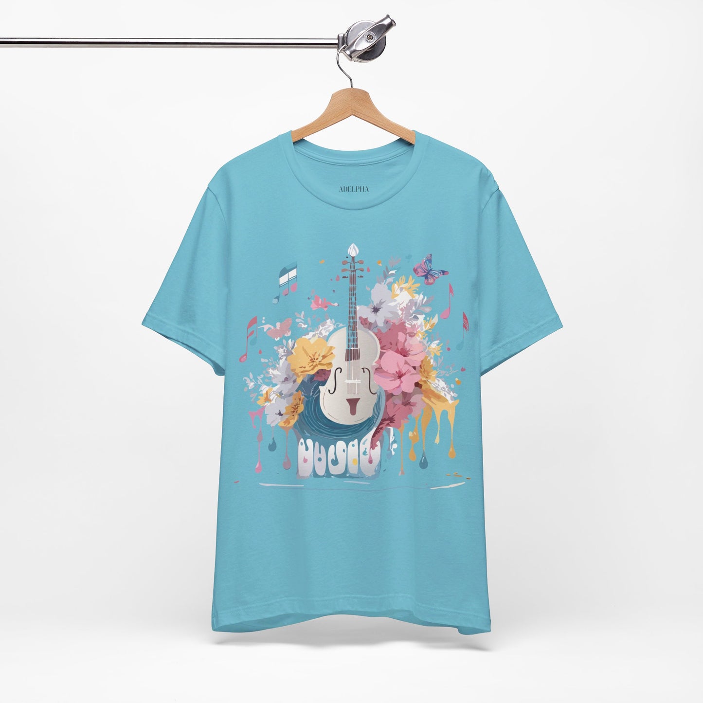 Natural Cotton Tee Shirt - Music collection