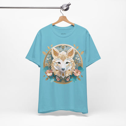 Natural Cotton Tee Shirt - Medallion Collection Printify