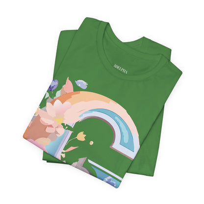 Natural Cotton Tee Shirt - Letters Collection - G Printify