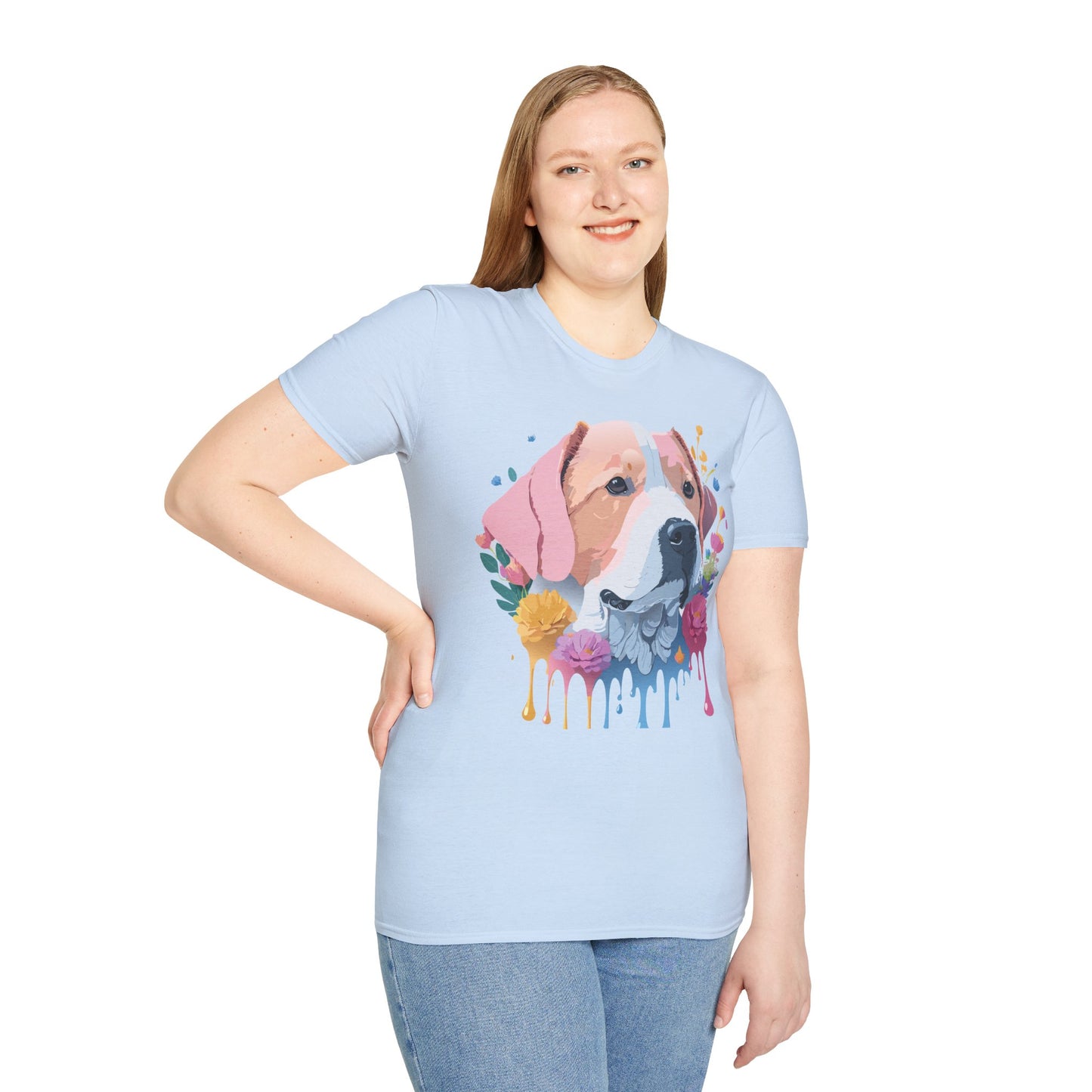 Dog Shirt, Shirt with Dog, Animal Tee, Shirt with Animals