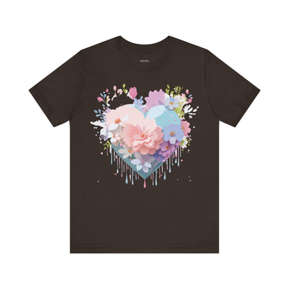 Natural Cotton Tee Shirt - Love Story Collection Printify