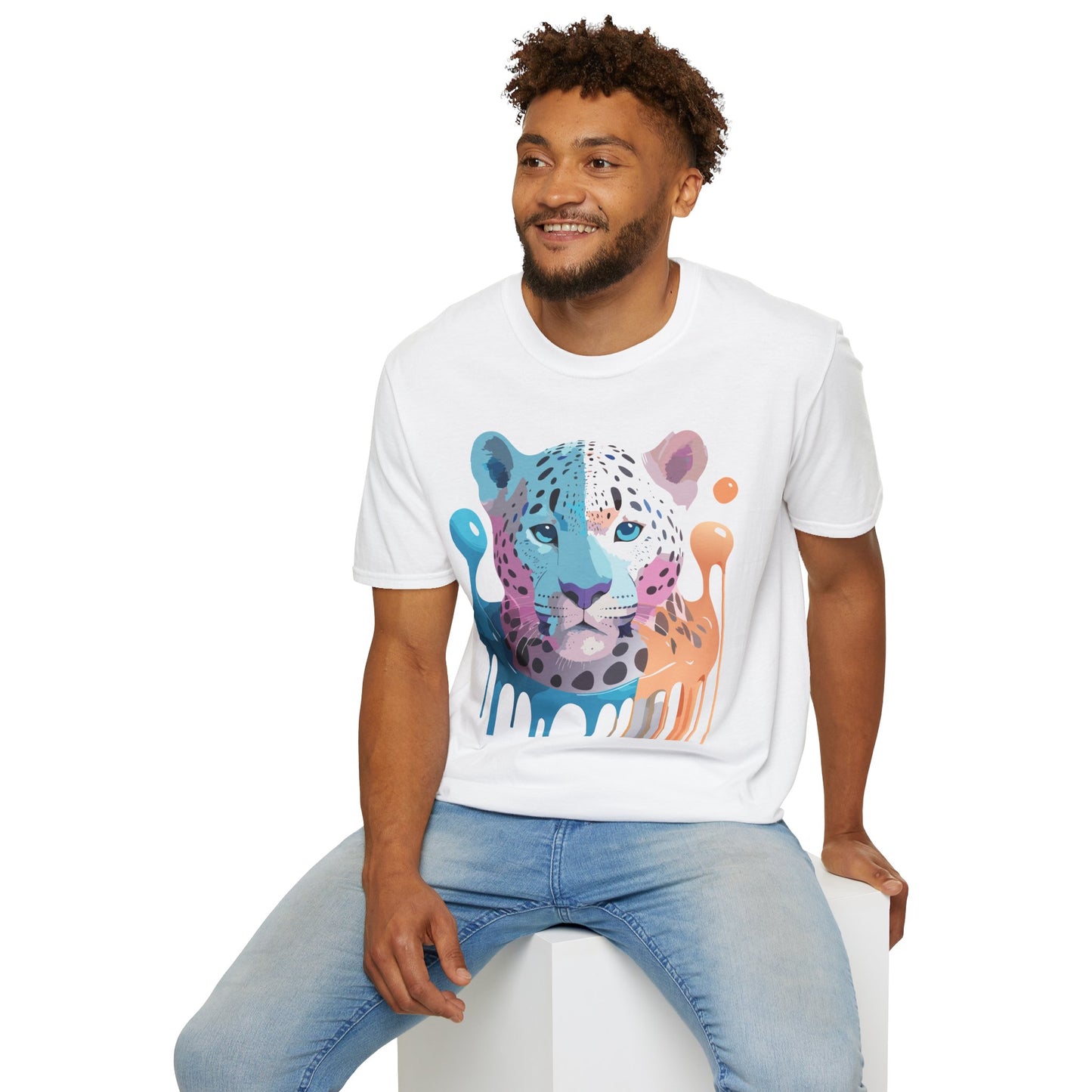 Cheetah Shirt, Shirt with Cheetah, Cheetah Tee, Shirt with Animals