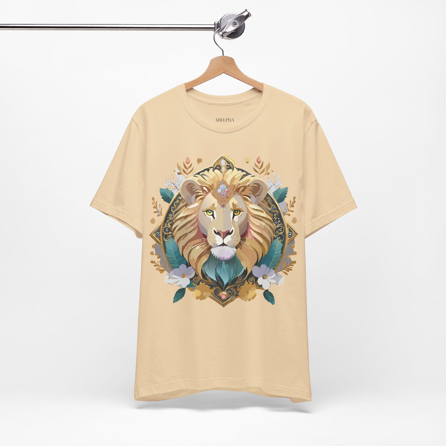 T-Shirt aus natürlicher Baumwolle – Medallion-Kollektion