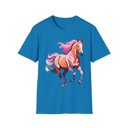 Horse Shirt Gildan Softstyle Tee Unisex 100 Percent Ring Spun Cotton