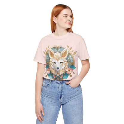 Natural Cotton Tee Shirt - Medallion Collection Printify