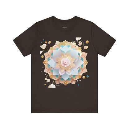 Natural Cotton Tee Shirt - Medallion Collection Printify