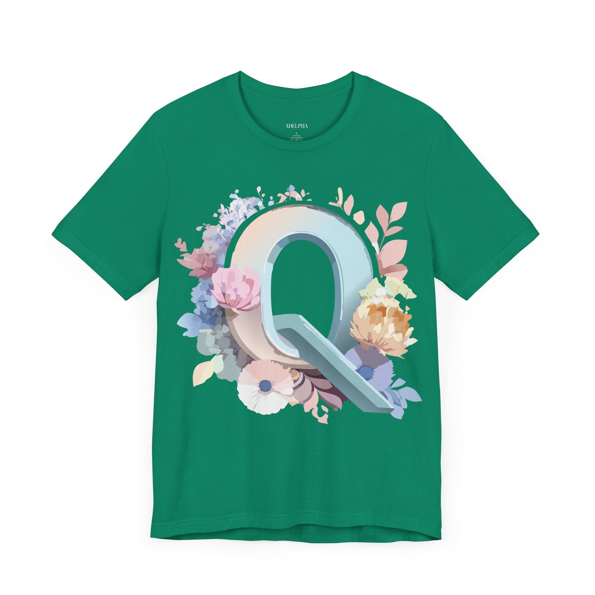 Letter Shirt, Letter Q Shirt - ADELPHA