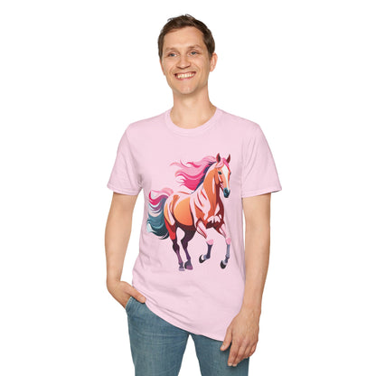 Horse Shirt Gildan Softstyle Tee Unisex 100 Percent Ring Spun Cotton