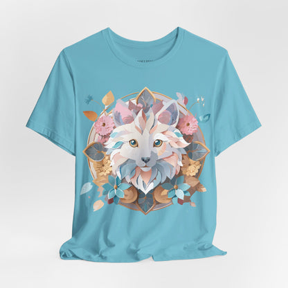 Natural Cotton Tee Shirt - Medallion Collection Printify