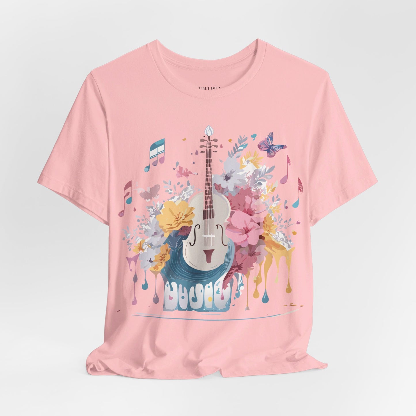 Natural Cotton Tee Shirt - Music collection