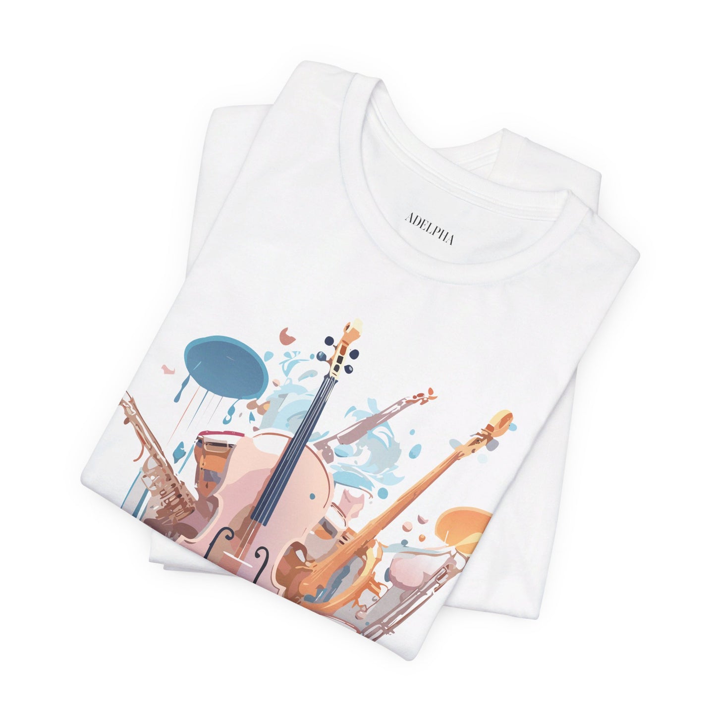 Natural Cotton Tee Shirt - Music collection