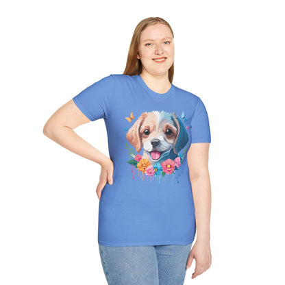 Dog Shirt Unisex Softstyle Tee Gildan 64000 100 Percent Ring Spun Cotton
