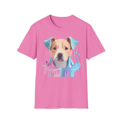 Dog Shirt Unisex Animal Tee Softstyle Gildan 64000 Cotton Tee