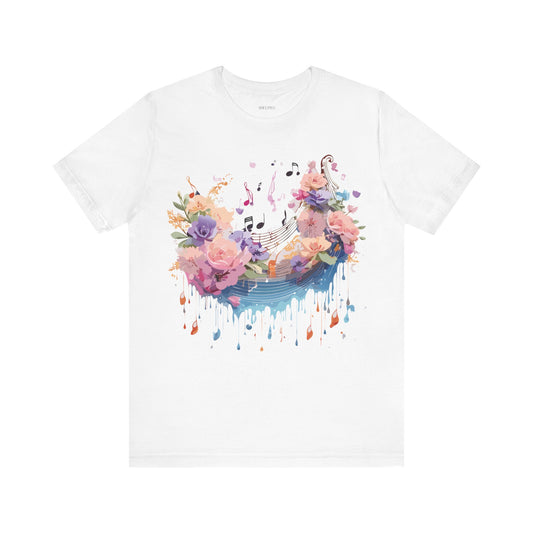 T-shirt en coton naturel - Collection Musique