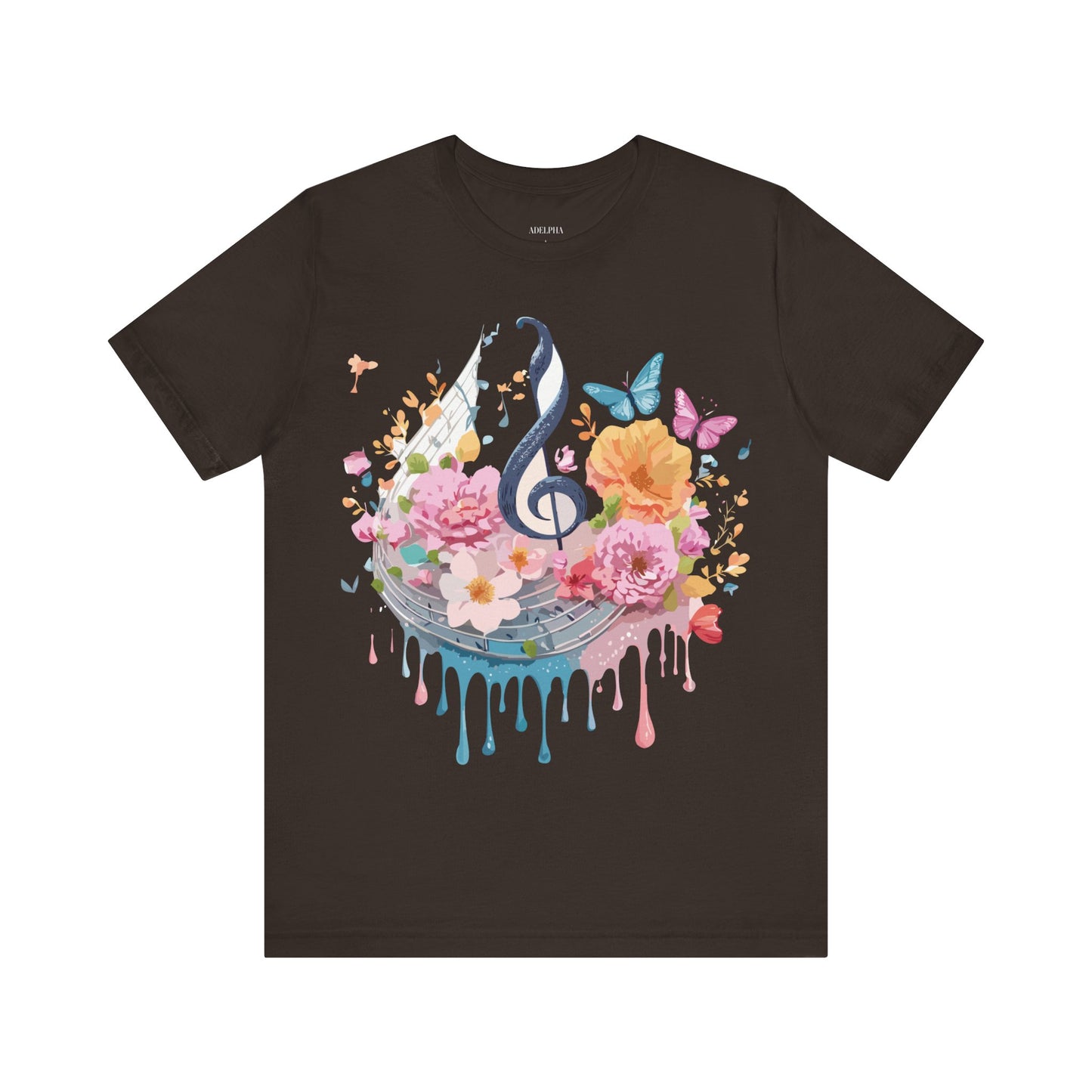 Natural Cotton Tee Shirt - Music Collection