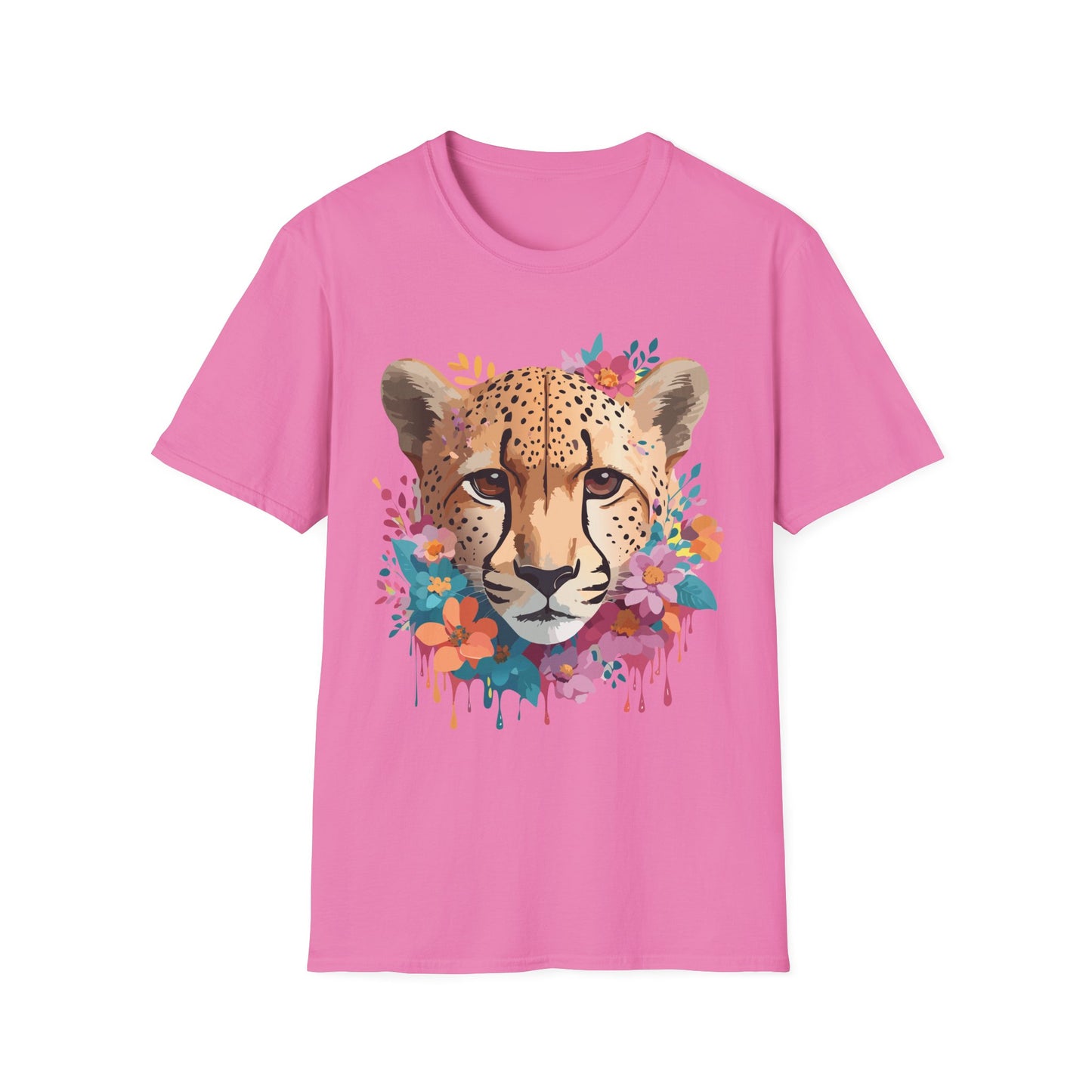 Cheetah Shirt, Shirt with Cheetah, Cheetah Tee, Shirt with Animals