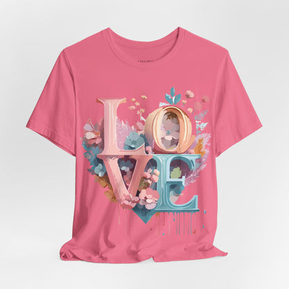 Natural Cotton Tee Shirt - Love story Collection Printify