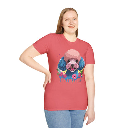 Dog Shirt Unisex Animal Tee Gildan Softstyle 64000 100 Percent Cotton