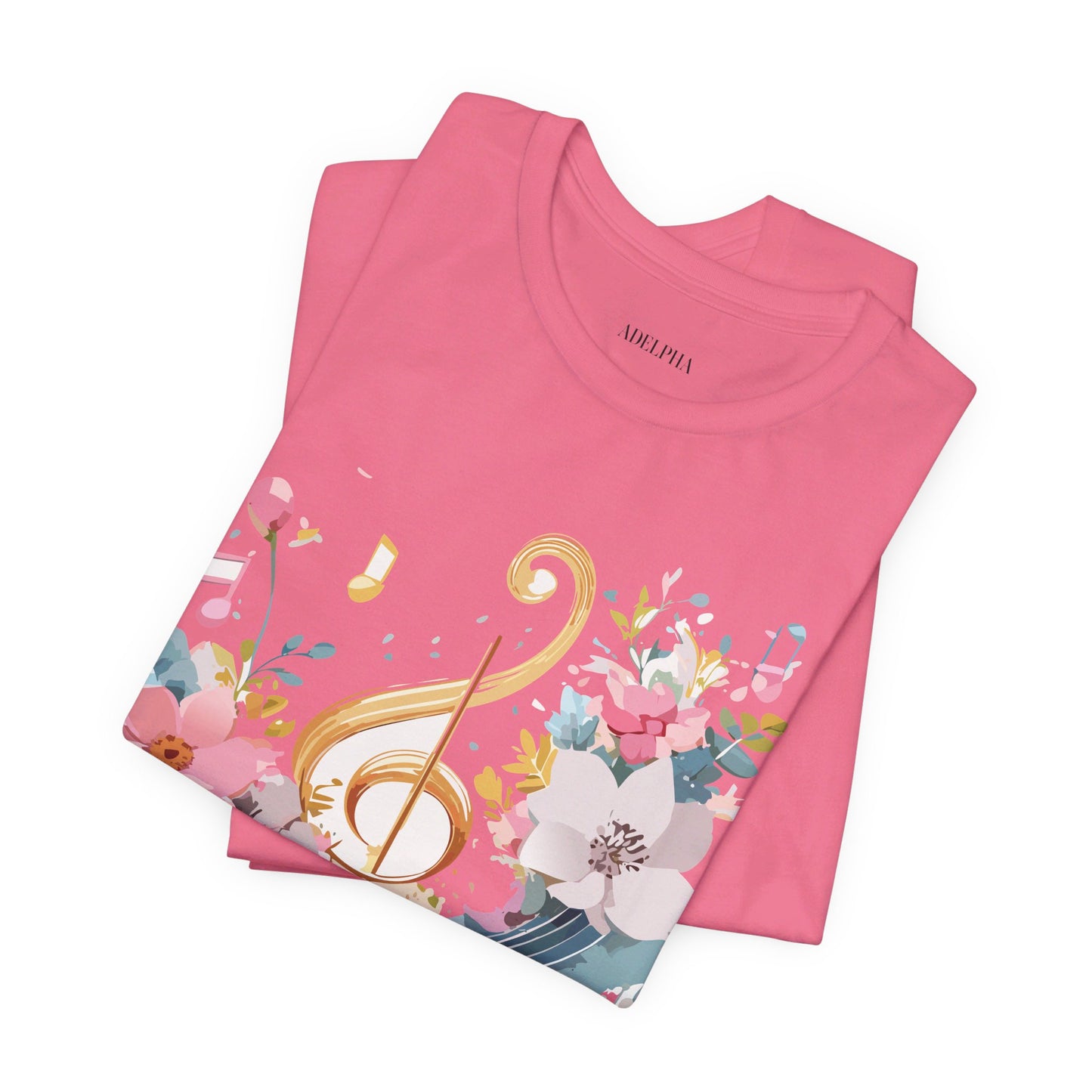 T-shirt en coton naturel - Collection Musique