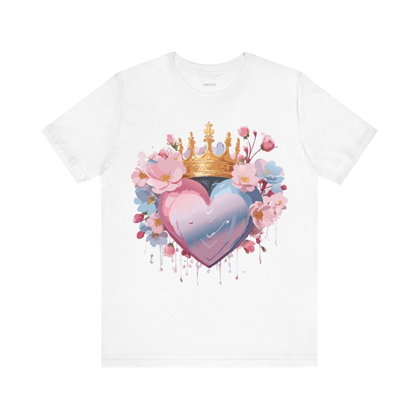 T-shirt en coton naturel - Collection Love story