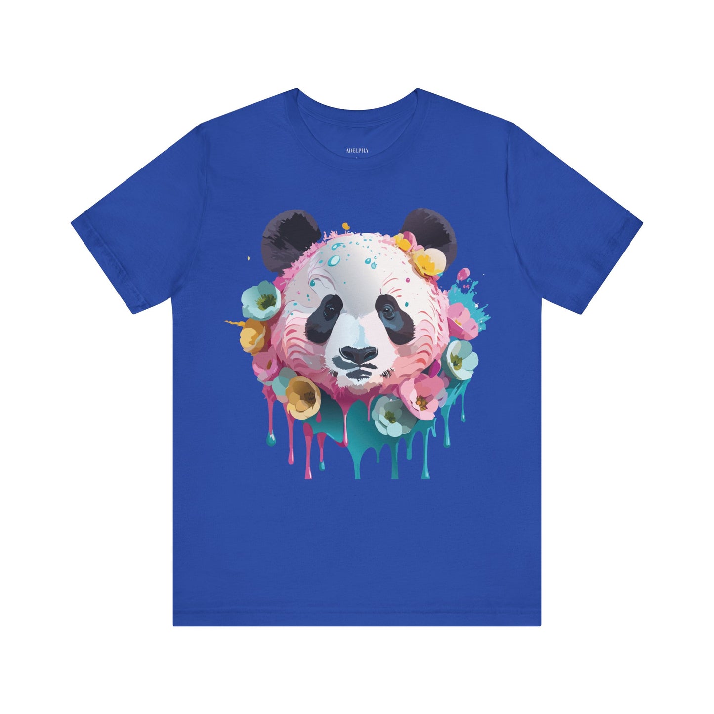 T-shirt en coton naturel avec panda