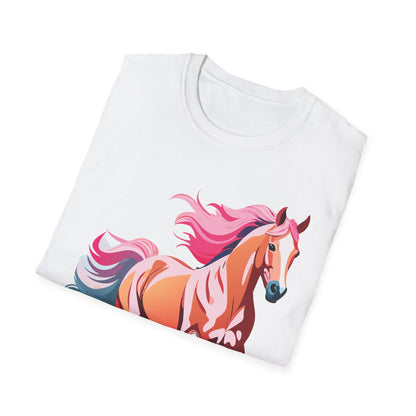 Horse Shirt Gildan Softstyle Tee Unisex 100 Percent Ring Spun Cotton