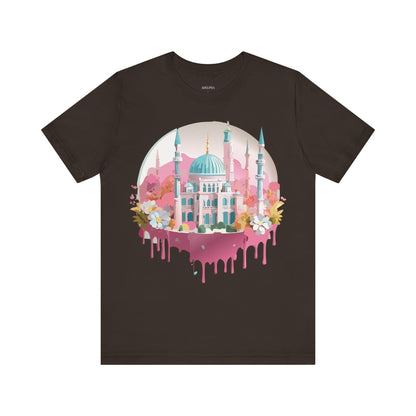 Natural Cotton Tee Shirt - Istanbul, Turkey Printify