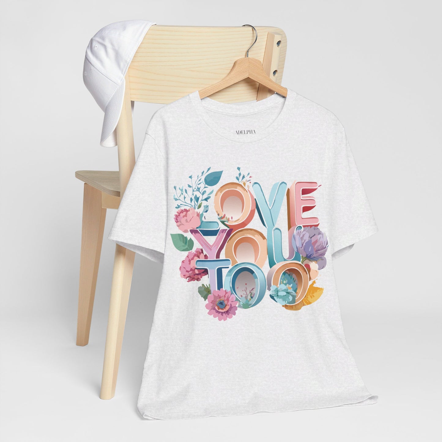 T-shirt en coton naturel - Collection Love story