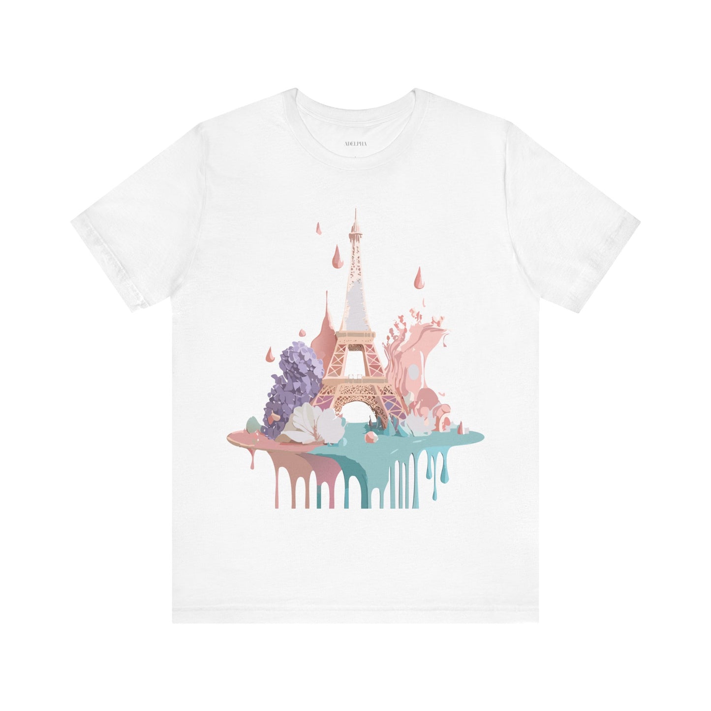 Natural Cotton Tee Shirt - Beautiful Places Collection - Paris