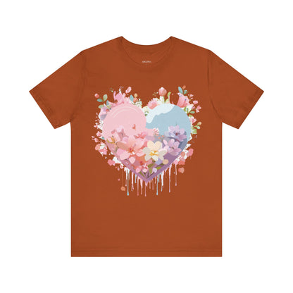 Natural Cotton Tee Shirt - Love Story Collection Printify