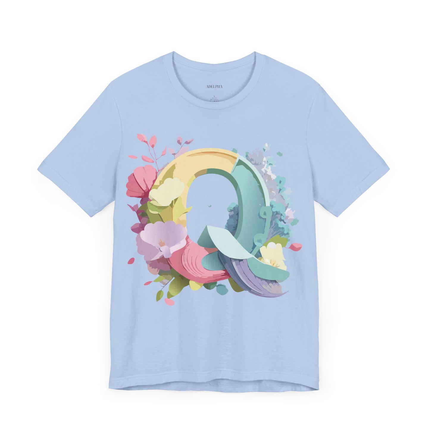 Letter Shirt, Letter Q Shirt - ADELPHA