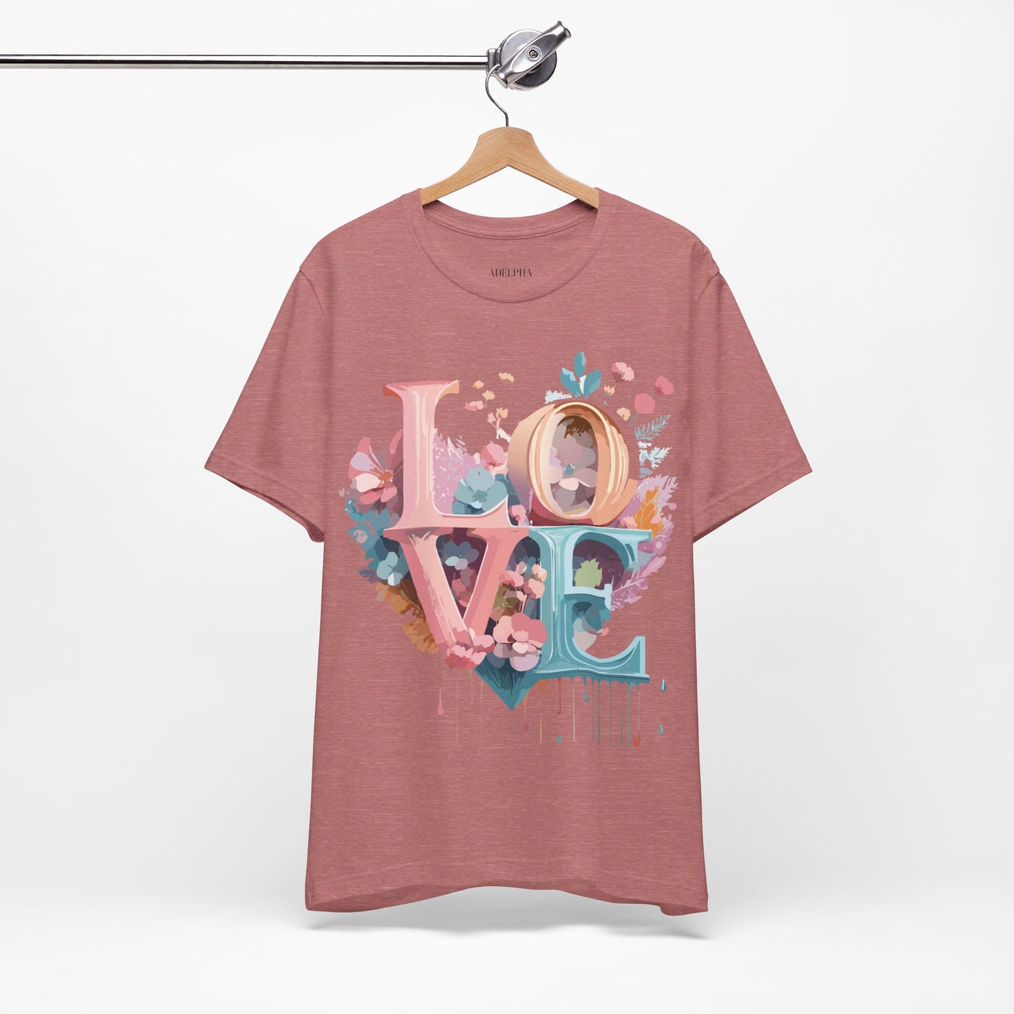 Natural Cotton Tee Shirt - Love story Collection