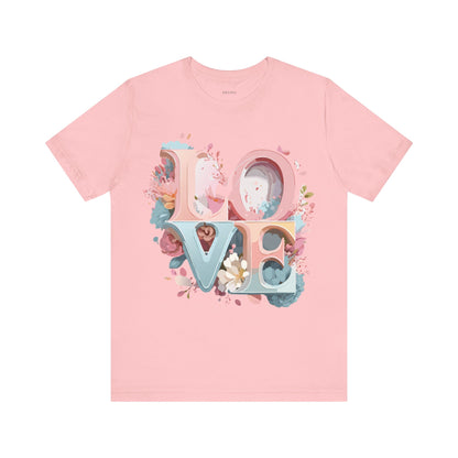 Natural Cotton Tee Shirt - Love story Collection Printify