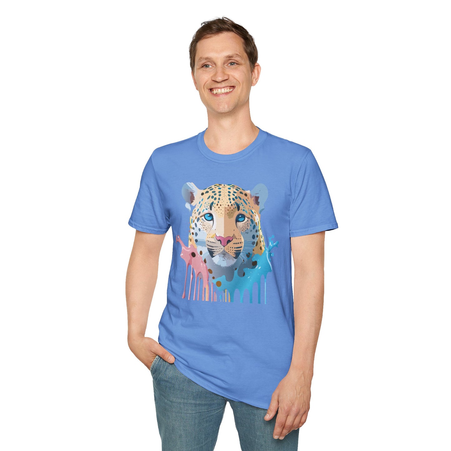 Cheetah Shirt, Shirt with Cheetah, Cheetah Tee, Shirt with Animals