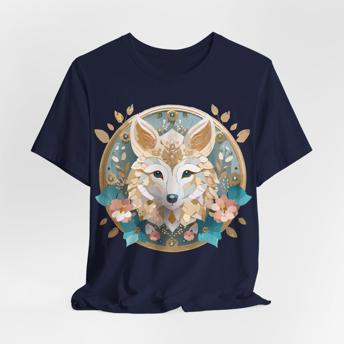 T-Shirt aus natürlicher Baumwolle – Medallion-Kollektion