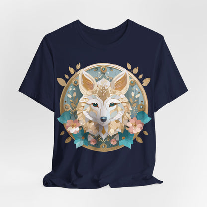 Natural Cotton Tee Shirt - Medallion Collection Printify