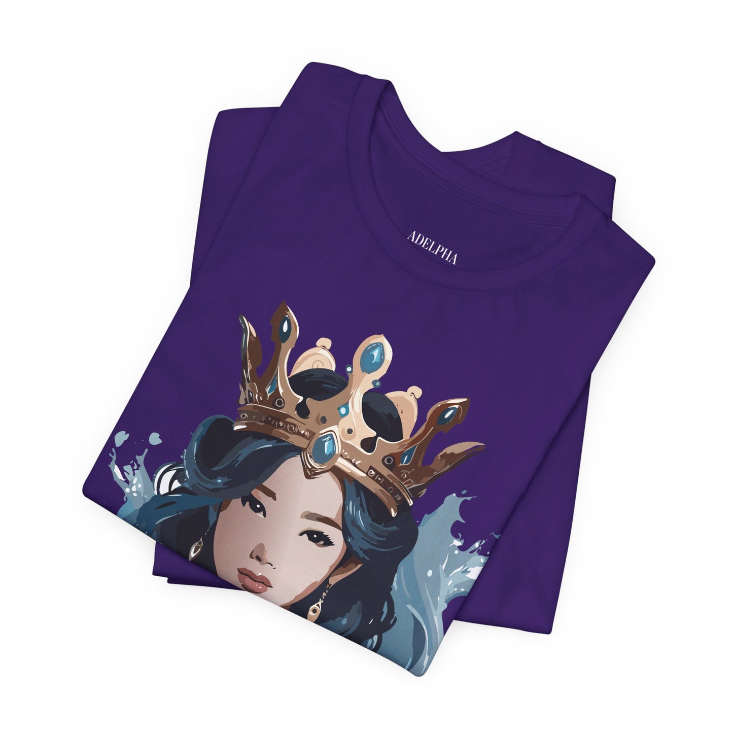 T-Shirt aus natürlicher Baumwolle – Queen Collection