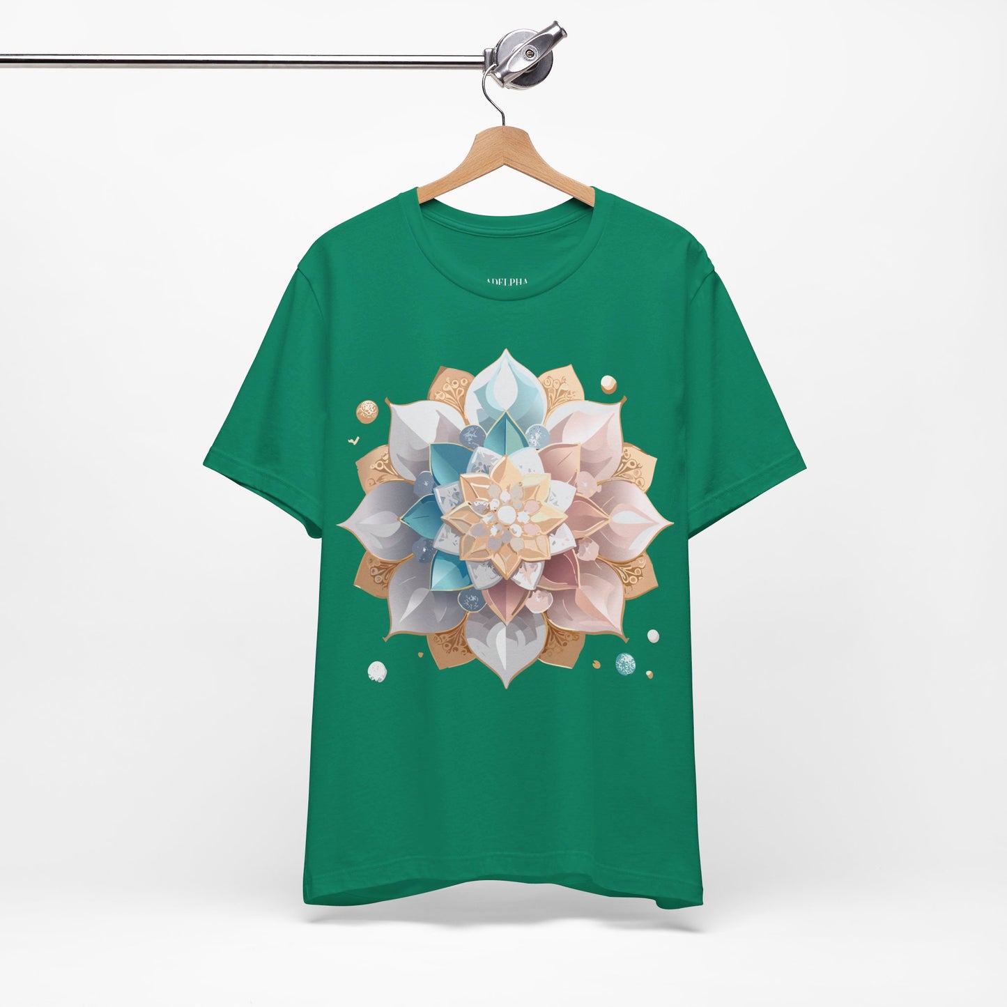 T-Shirt aus natürlicher Baumwolle – Medallion-Kollektion