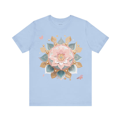 Natural Cotton Tee Shirt - Medallion Collection Printify
