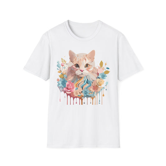 Cat Shirt, Shirt with Cat, Cats Tee, Kitten Tee