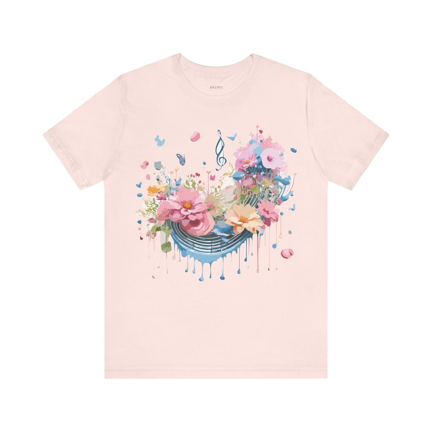 Natural Cotton Tee Shirt - Music collection